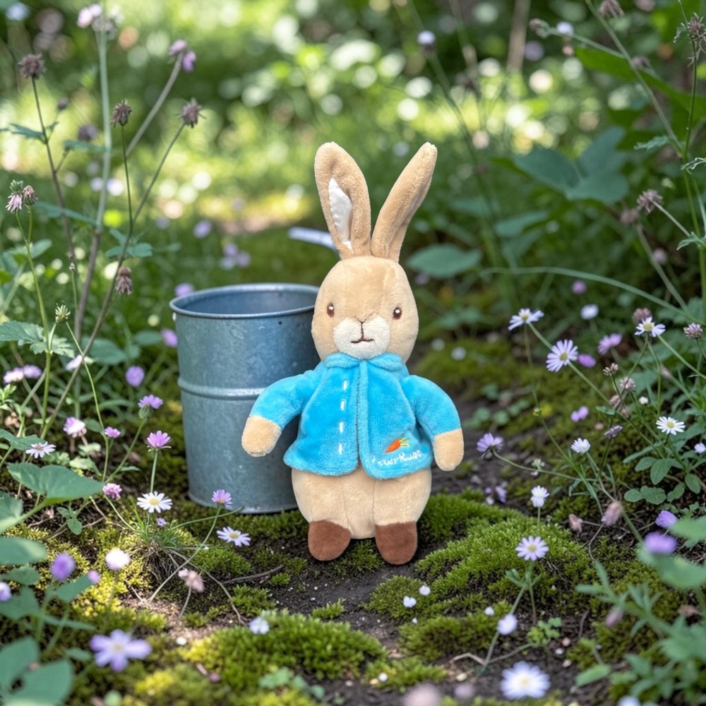 Kids Preferred Peter Rabbit Plush Stuffed Animal Blue Jacket Beatrix Potter 10"